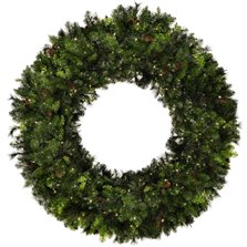 Image of Mixed Noble Wreath Classic White 96" LED 5MM 3D
